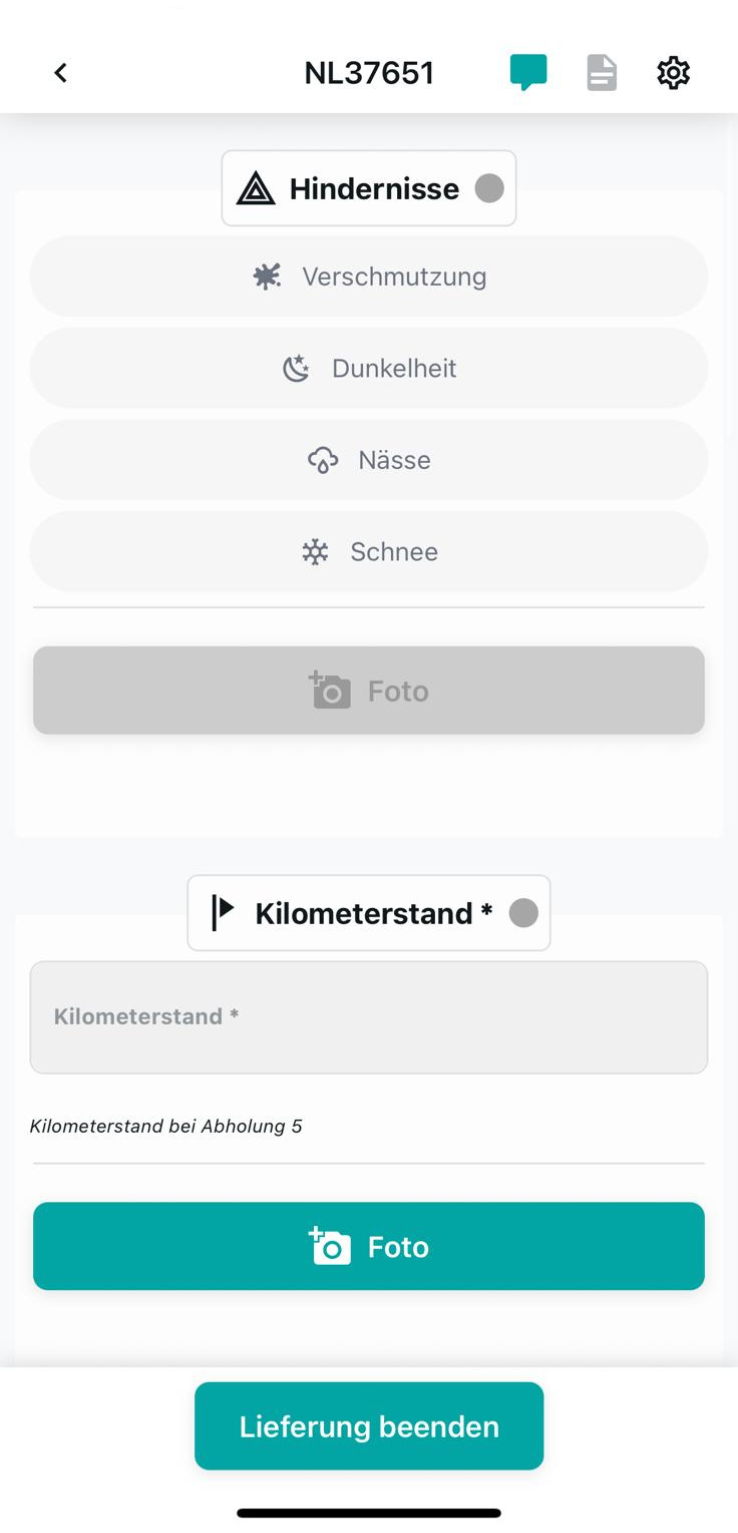 Daten und Fotos ergänzen